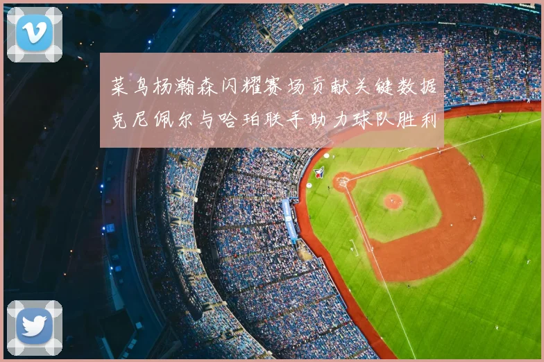菜鸟杨瀚森闪耀赛场贡献关键数据克尼佩尔与哈珀联手助力球队胜利