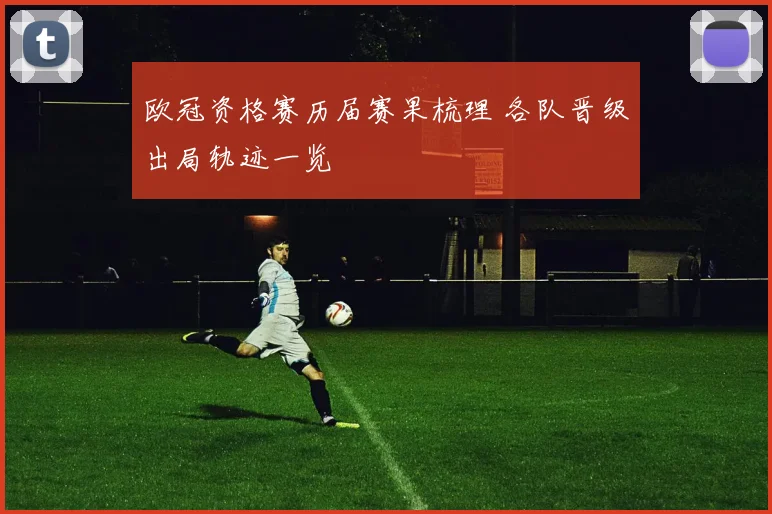 欧冠资格赛历届赛果梳理 各队晋级出局轨迹一览